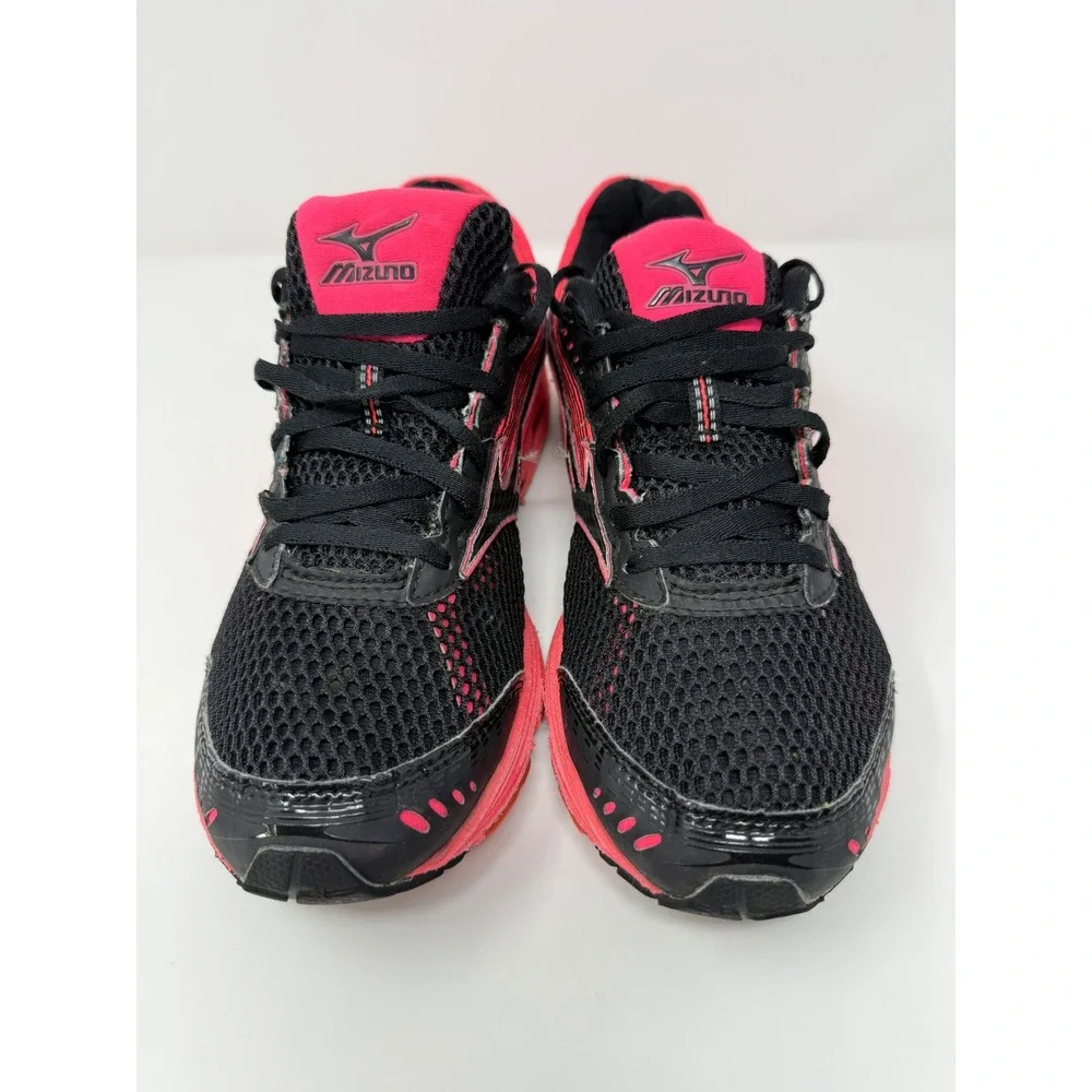 Mizuno Wave Sayonara 4 Running Shoes Size W9.5 Black Pink‎ Women's